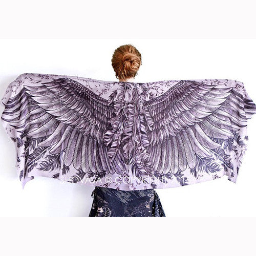 Purple Wings Scarf