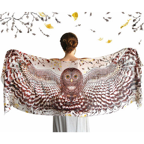 Day Owl Scarf