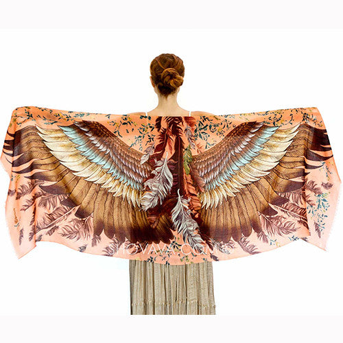 Saffron Wings Scarf