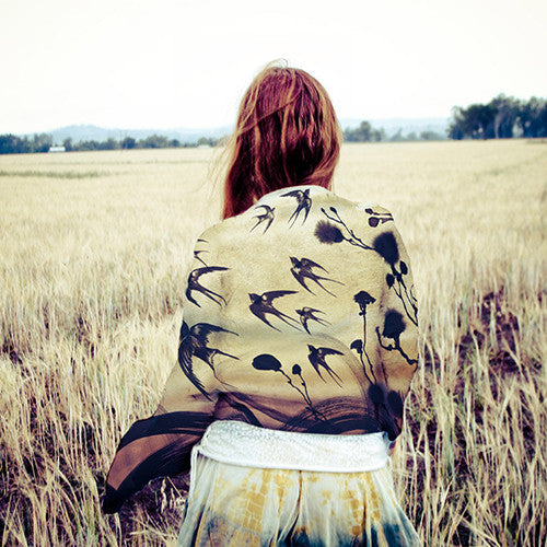 Swallows Scarf