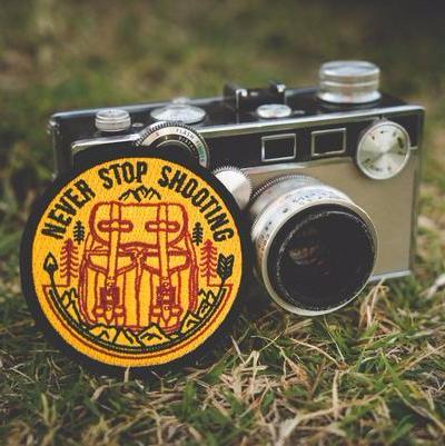 Never Stop Shooting Patch