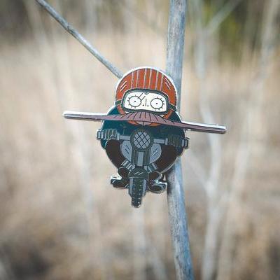 Motorcyclist Pin
