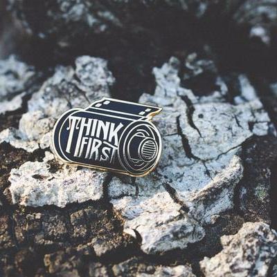 Think First Pin