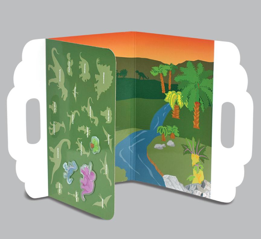 Dinosaurs Peel & Play Activity Set