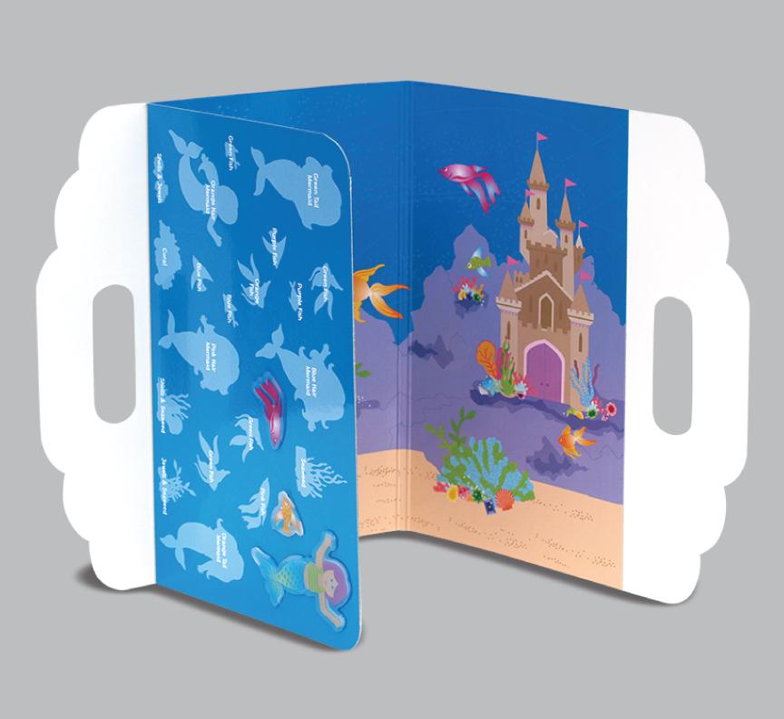 Mermaid Friends Peel & Play Activity Set