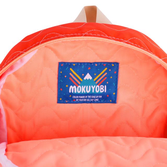 Red / Orange Quilted Purse Backpack