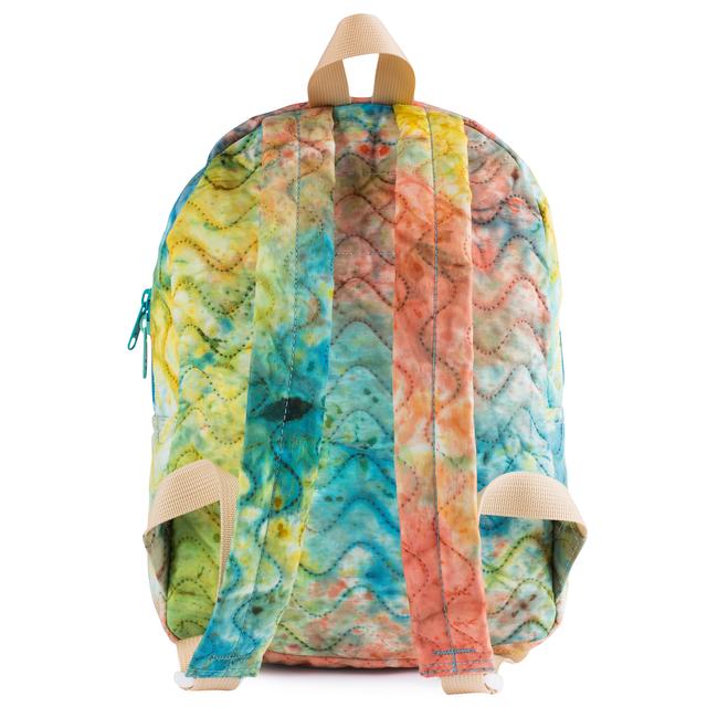 Tie Dye Quilted Purse Backpack