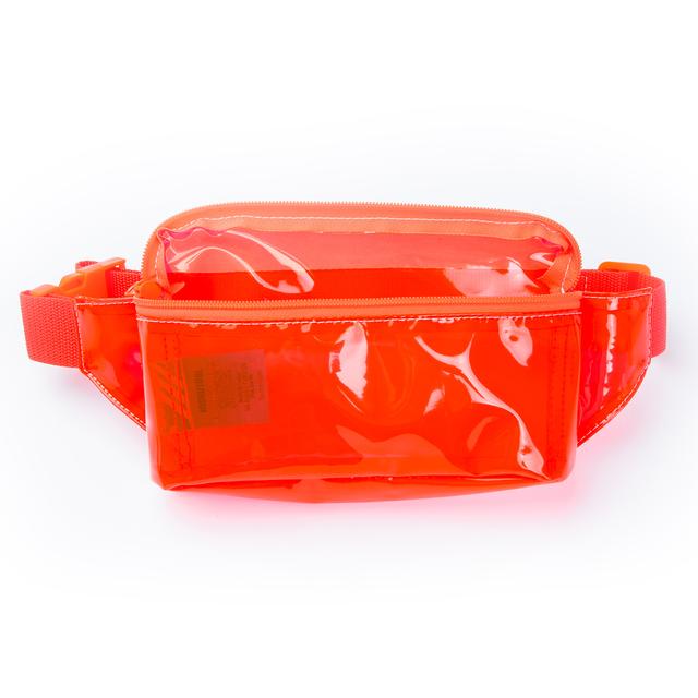 Red Vinyl Fanny Pack