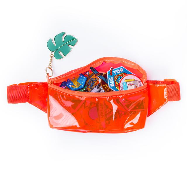 Red Vinyl Fanny Pack