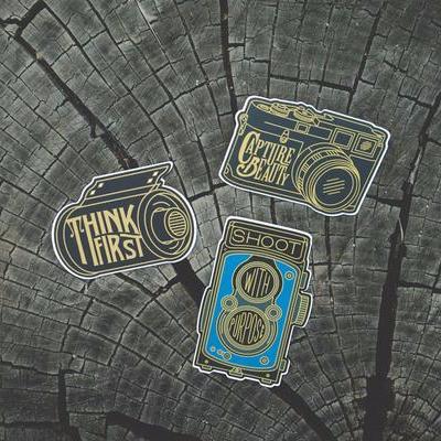 Film Camera Sticker Set #2