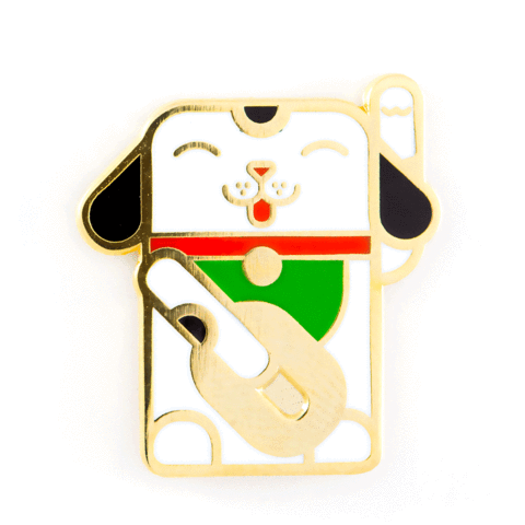 Lucky Dog Pin