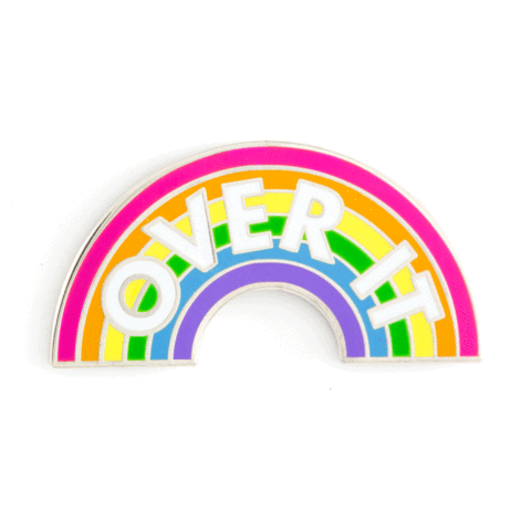 Over It Pin