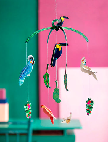 Exotic Birds Mobile