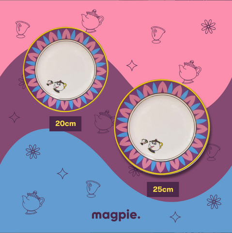 Beauty and the Beast Plates