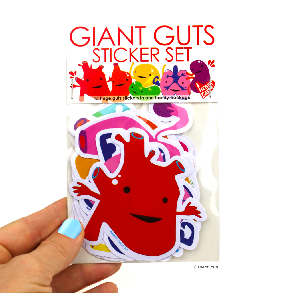 Giant Guts Sticker Set