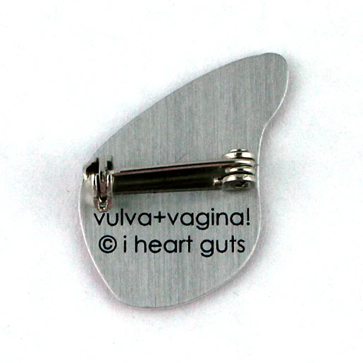 Happy Hoo-Ha Lapel Pin - Hooray for the Vajayjay!