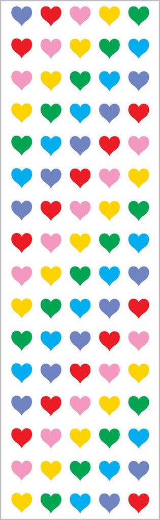 Micro Hearts Stickers