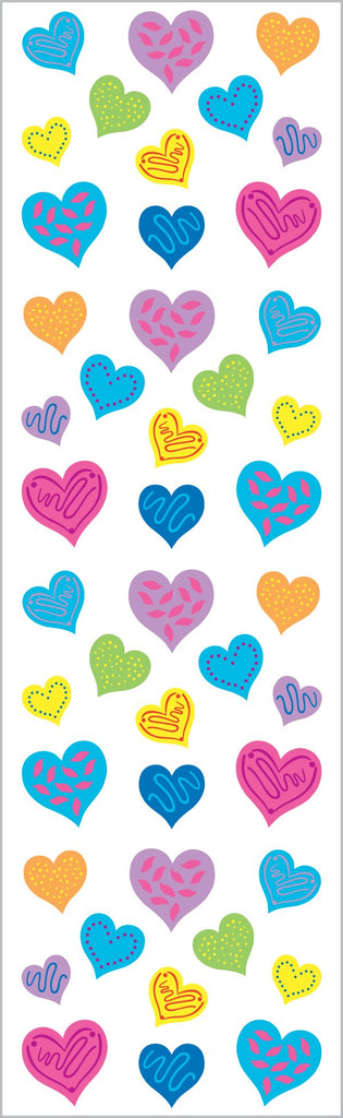 Happy Hearts Stickers