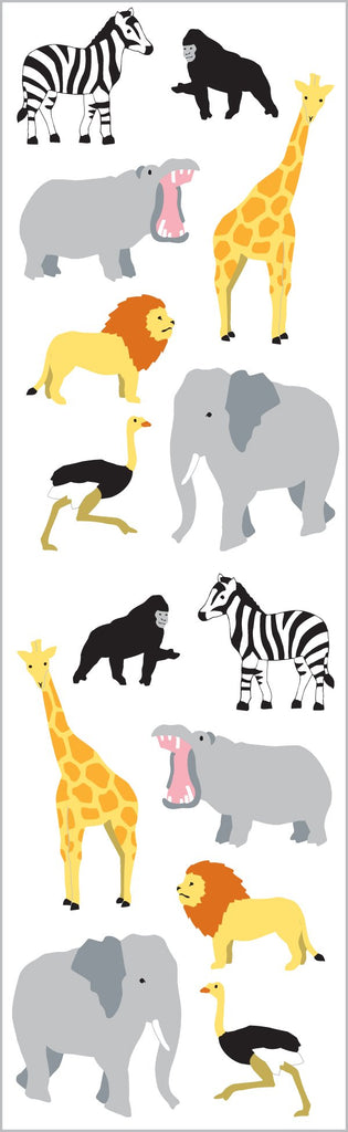 Small Wild Animals Stickers
