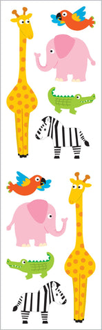 Chubby Zoo Animals  Stickers