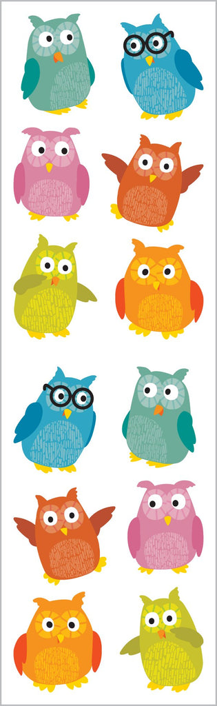 Chubby Owls Stickers