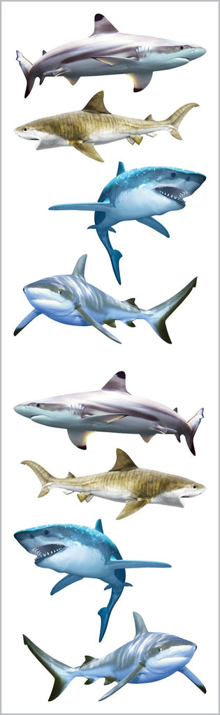 Shark World Stickers