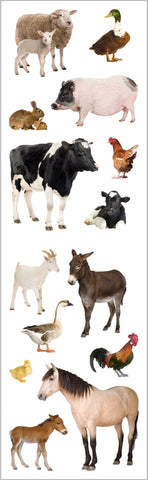 Barnyard Animals Stickers