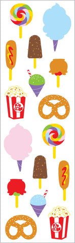 Carnival Food Stickers