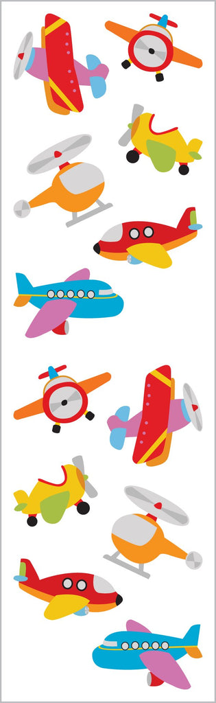 Chubby Airplanes Stickers