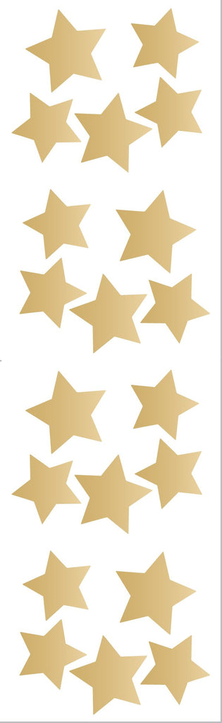 Gold Stars Stickers