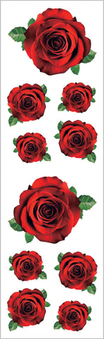 Red Roses Stickers