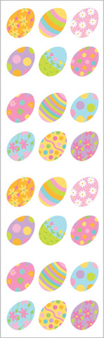 Small Easter Eggs Stickers