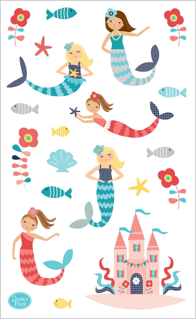 Merry Mermaids Stickers
