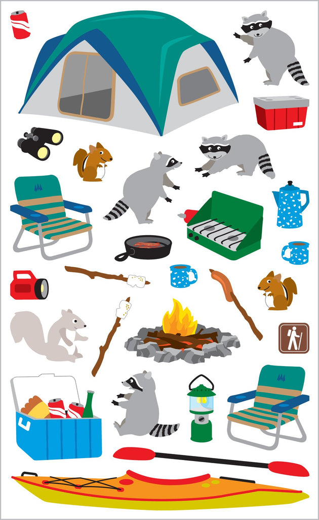 Camping Stickers