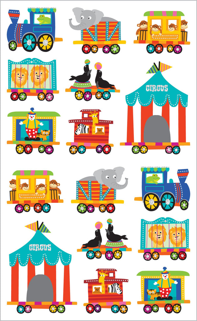 Circus Train Stickers