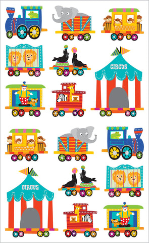 Circus Train Stickers