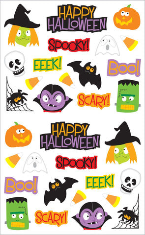 Spooky Halloween Stickers