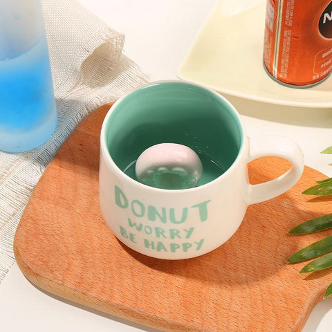 Donut Worry Be Happy Mug