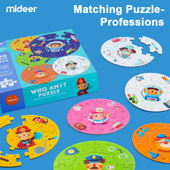 Mideer Who Am I? Occupations Puzzle