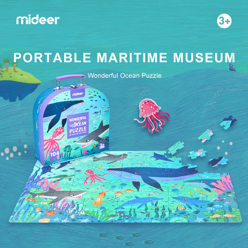 Mideer Wonderful Ocean Gift Box Puzzle