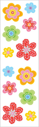 Delightful Flowers Stickers