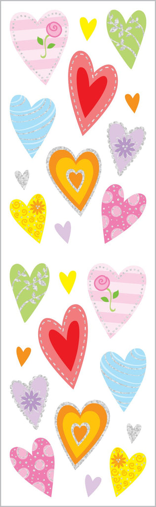 Delightful Hearts Stickers