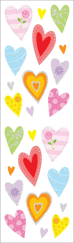 Delightful Hearts Stickers