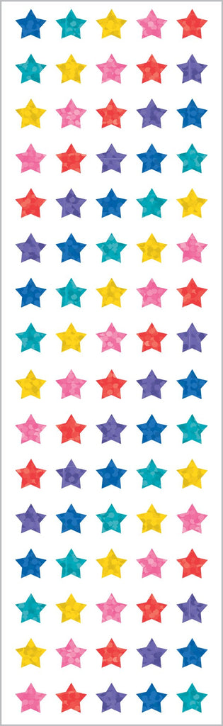 Sparkle Multi Micro Star Stickers