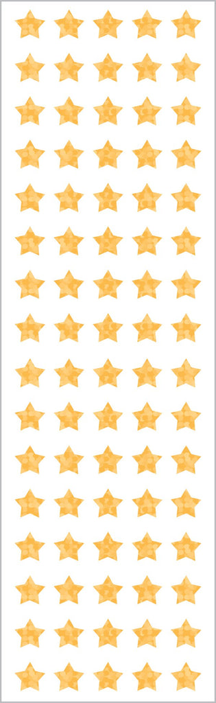 Sparkle Gold Micro Star Stickers