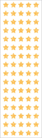 Sparkle Gold Micro Star Stickers