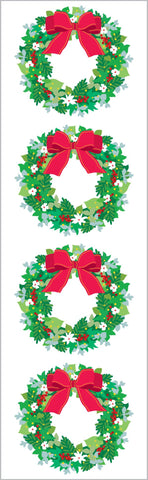 Winter Wreath Stickers