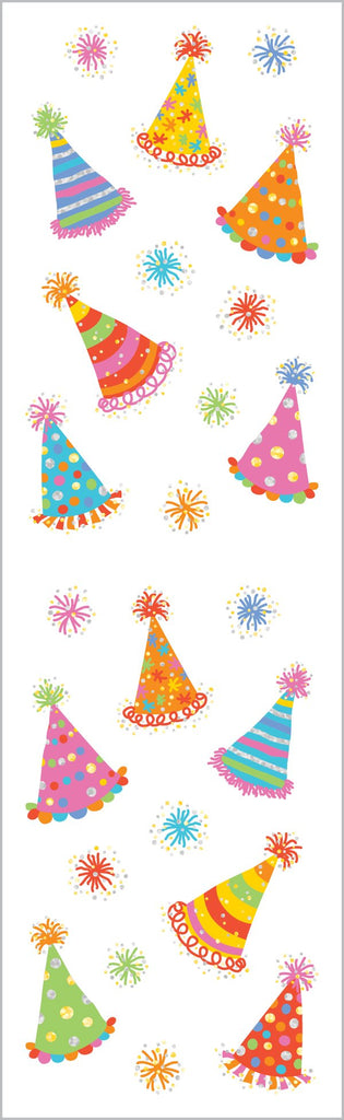 Magical Party Hats Stickers
