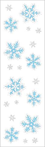 Icy Snowflakes Stickers