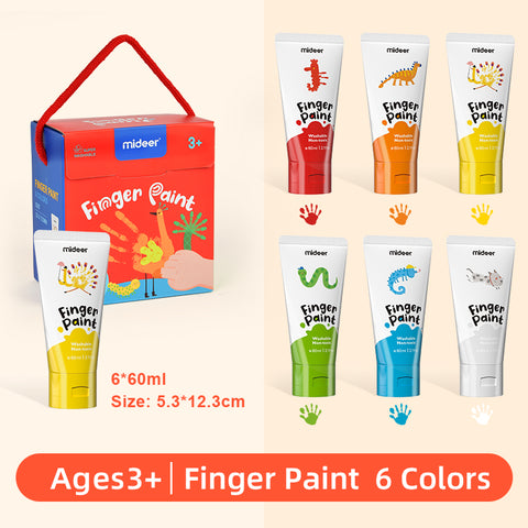 Mideer Finger Paint 6 Colors
